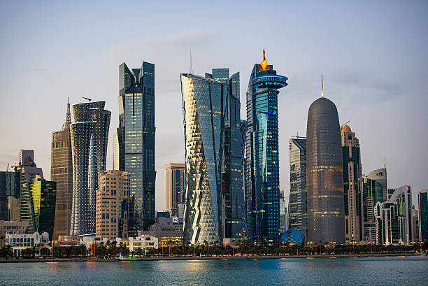 Doha West Bay skyline, Qatar business district
